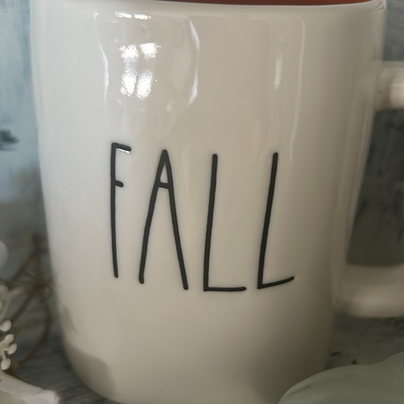 Rae Dunn FALL Y’ALL double sided burnt orange interior mug - Picture 2 of 5